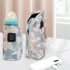 1 Set Useful Smooth Zipper Travel Bottle Warmer Waterproof Indoor Outdoor Winter Infant Bottle Heater 3 1