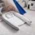 Baby Nest Bumper Sleeping Bed Portable Baby Crib Infant Cradle Cot Newborn Nursery Bassinet Travel Folding 4