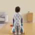 Baby Walker Early Educational Learning Walking Pushing Wheel Activity Musical Drag Car Toy For Infant 0 2