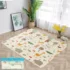 Foldable Crawling Carpet Kids Game Activity Rug Folding Blanket Educational Toys Baby Play Mat Waterproof XPE 1
