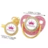 Luxury Crown Pacifier Clip Chain Set Baby Shower Gift Silicone Newborn Dummy Bpa Free Toddler Teether 2