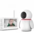 Intercomunicador para Bebe 360 2MP - Segurança e vigilância noturna avançada para seu bebê, com visão panorâmica e comunicação bidirecional