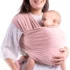 Cotton Baby Wrap Carrier Newborn to Toddler Stretchy Cotton Travel Baby Wrap Carrier Baby Sling 0 2