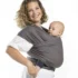Cotton Baby Wrap Carrier Newborn to Toddler Stretchy Cotton Travel Baby Wrap Carrier Baby Sling 0 3