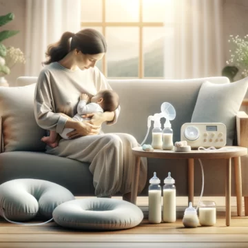 Amamentação e Acessórios Essenciais para a Mãe