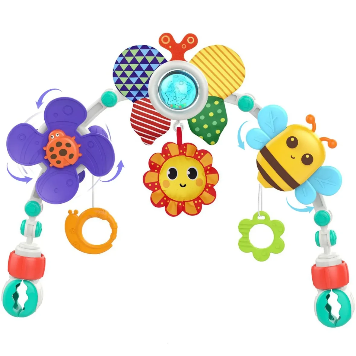 Carrinho de Brinquedo Sensorial para Bebés
