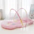 kf S36d27f186ebb4af4a5ae6cba911a6e53n Baby Bed Infant Mosquito Nets Foldable with Cotton Pillows Portable Folding Baby Bedding Crib Netting