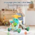 kf S65e652e37fb240e194aaa5441ee20150X AnGku Versatile 5 in 1 Design Baby Walker Portable Toddler Trolley with Toys 6 12 Months