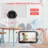 kf S6b556f2544af4d84bb02b4604bde164ch 4 3 Inch Video Baby Monitor With Pan Tilt Camera 2 4G Wireless Two Way Audio