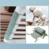 kf Sa6687a9f0f7b4612ac97038ca2f51d9bx Cotton Crib Bumper for Protection Wrap Baby Anti bite Solid Color Bed Fence Guardrail Baby Care