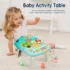kf Sd573137109c34643a8defb90c207a8bdA AnGku Versatile 5 in 1 Design Baby Walker Portable Toddler Trolley with Toys 6 12 Months