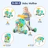 kf Sf0df3d392c5a4dbc987cda0d4bbb24e8e AnGku Versatile 5 in 1 Design Baby Walker Portable Toddler Trolley with Toys 6 12 Months
