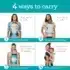 kf S429a0091fcea4ff9bdeaca83003bdc3a2 Four in one Baby Shoulder Strap with Baby Shoulders Infant Baby Carrier All Positions Sling Wrap